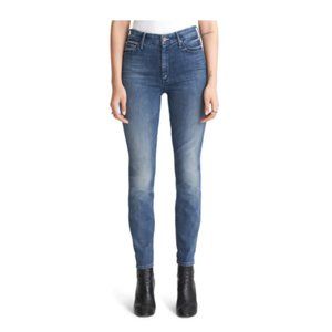 NWOT Mother Medium Wash High-Waist Jeans